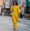 Ff Cotton Embroidery Work Co Ord Set